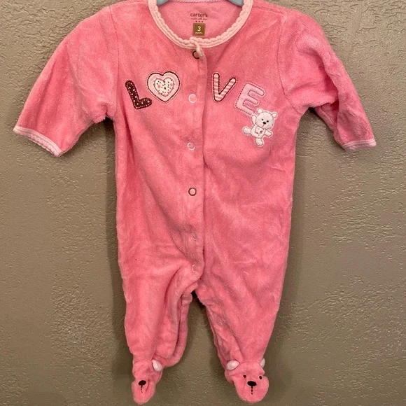 Carter's Pajamas Carters Sleeper With Bear Feet Poshmark
